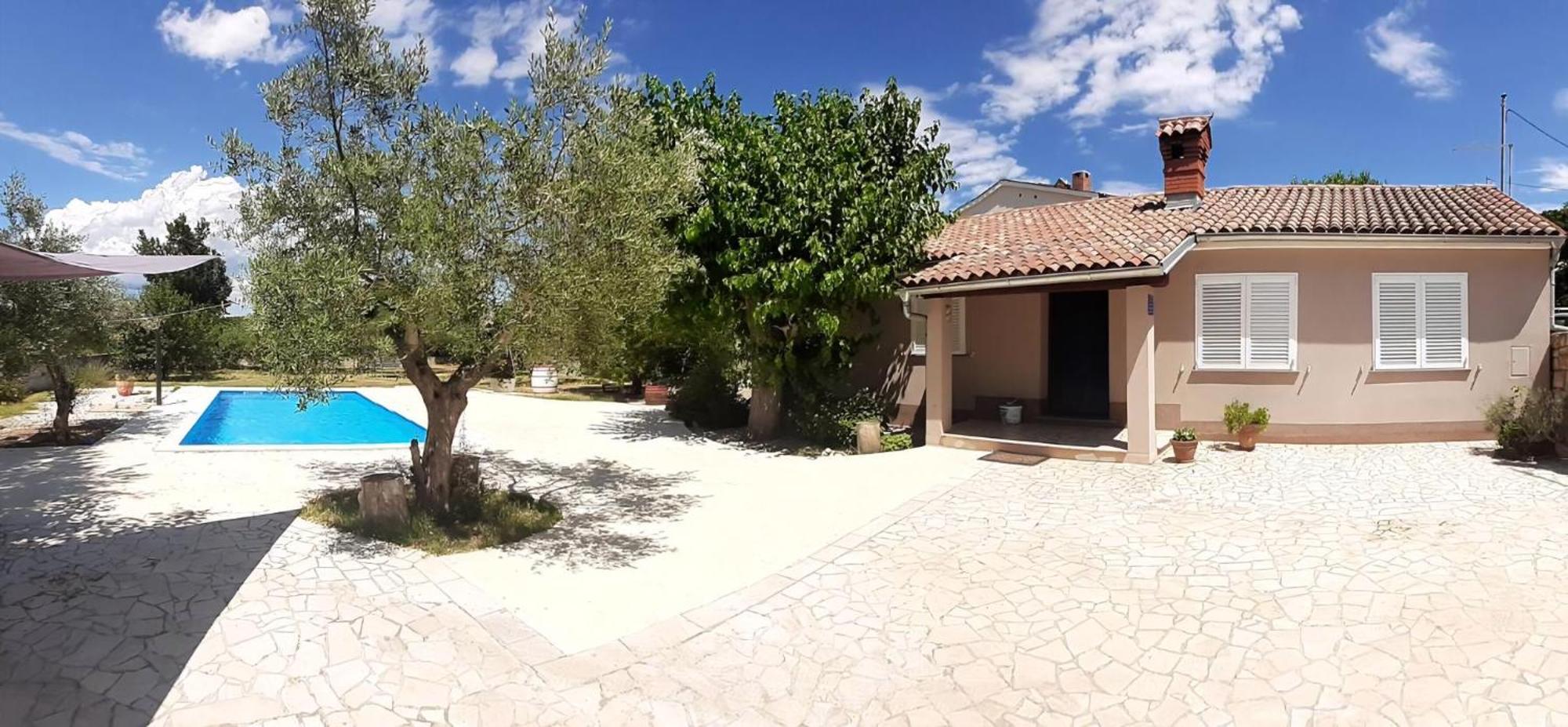 Jadreški Ferienhaus Aqua Mit Pool מראה חיצוני תמונה