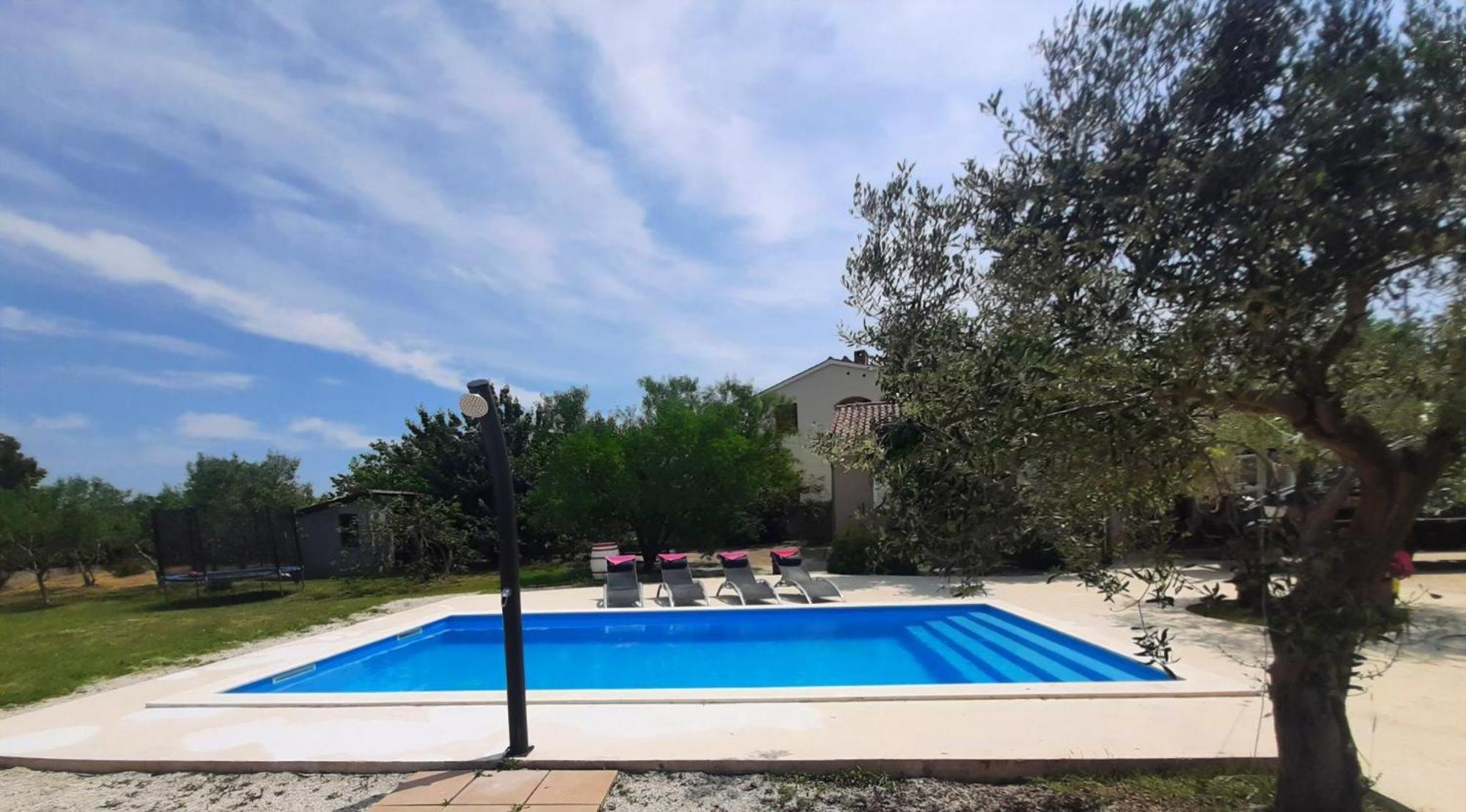 Jadreški Ferienhaus Aqua Mit Pool מראה חיצוני תמונה