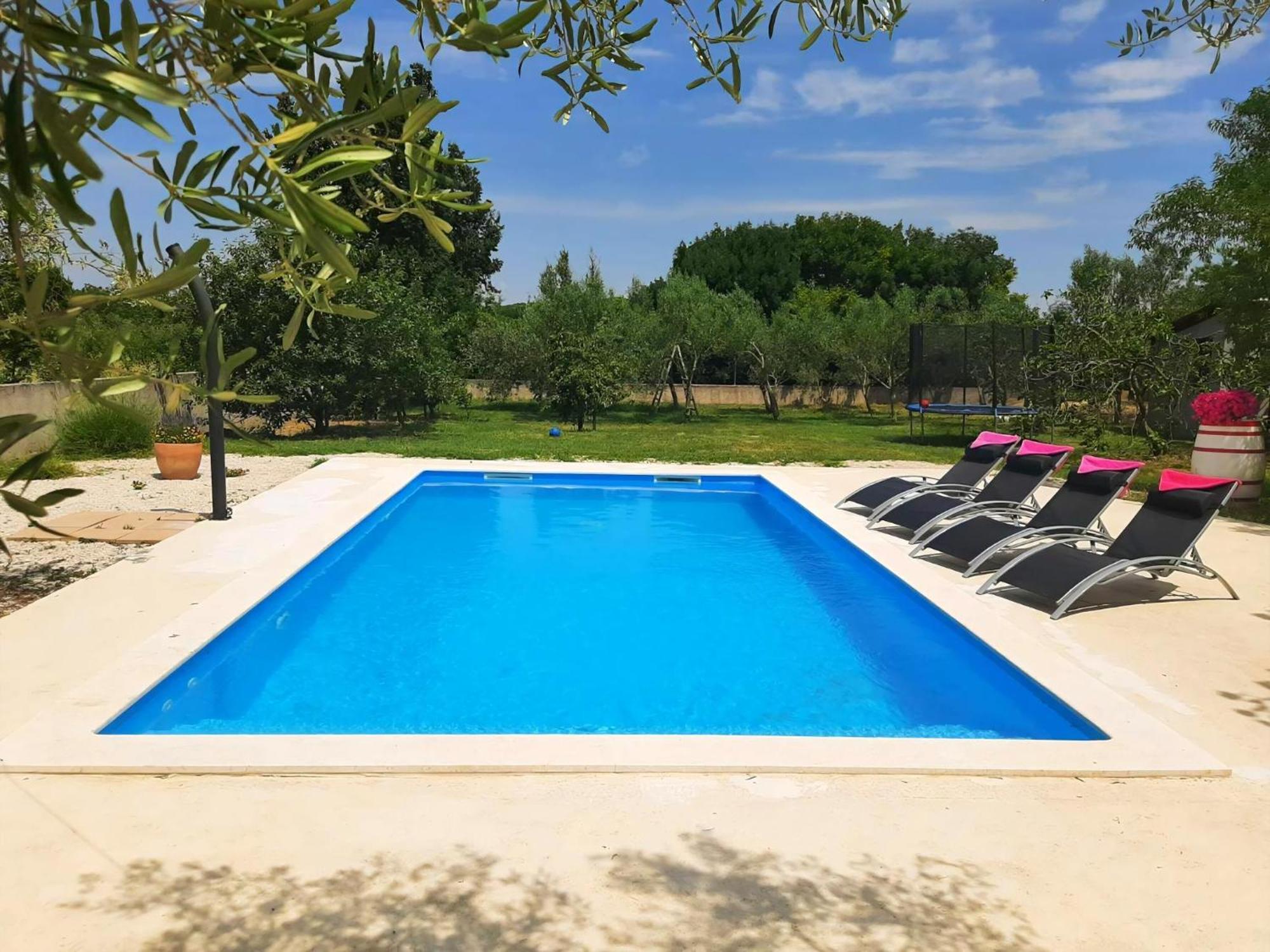 Jadreški Ferienhaus Aqua Mit Pool מראה חיצוני תמונה