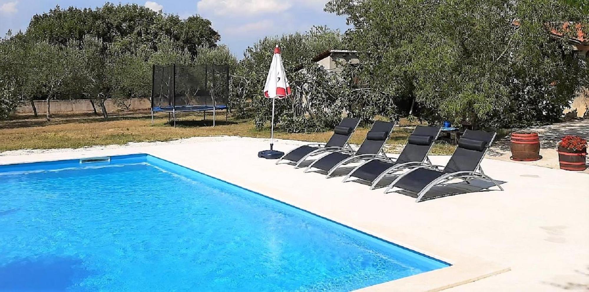 Jadreški Ferienhaus Aqua Mit Pool מראה חיצוני תמונה