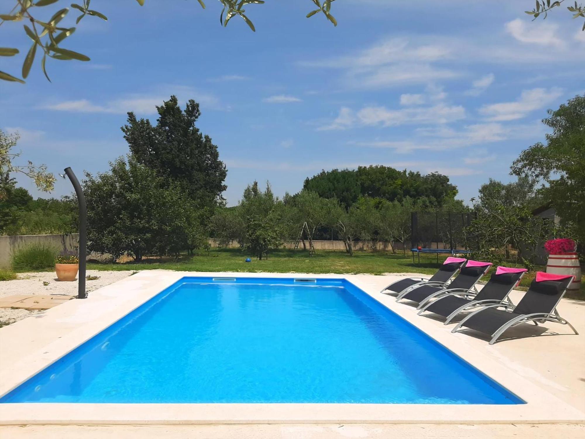 Jadreški Ferienhaus Aqua Mit Pool מראה חיצוני תמונה