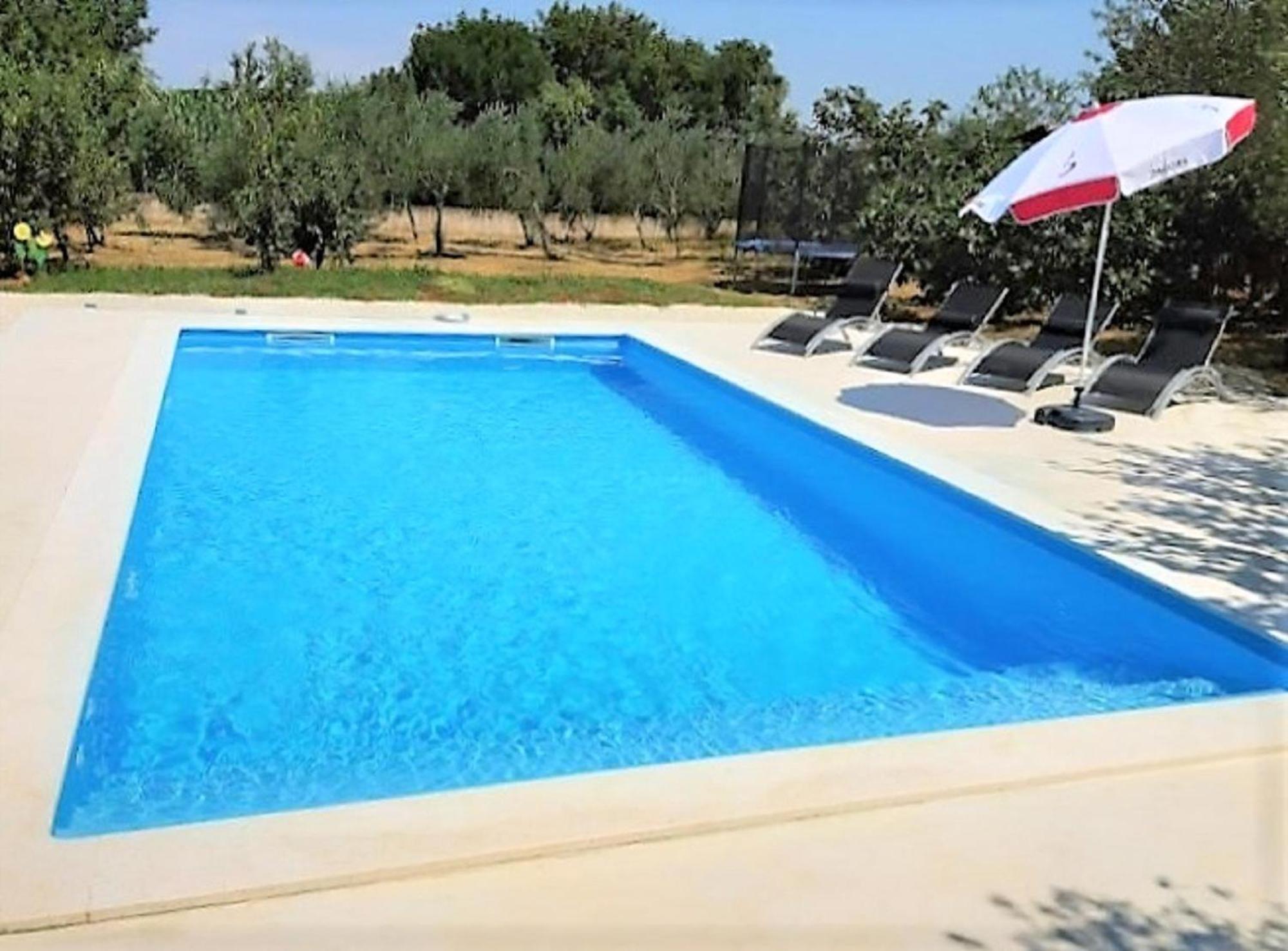 Jadreški Ferienhaus Aqua Mit Pool מראה חיצוני תמונה